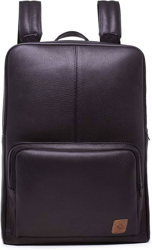 Mochila Couro Urbana para notebook 15,6 polegadas