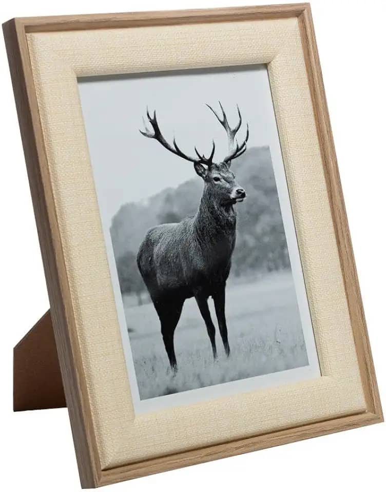 LYOR - Porta-Retrato de Mdf Bege 13cm x 18cm