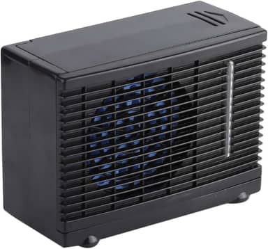 KIMISS Ar condicionado portátil para carro, ar-condicionado portátil CC 12 V, caminhão, casa, 20 x 11 x 15 cm, mini ventilador ajustável de 2 velocidades, pequeno ar condicionado para mesa doméstica