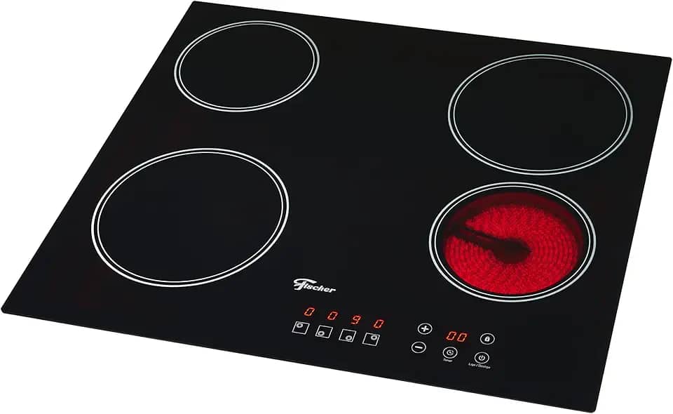FISCHER COOKTOP ELÉTRICO TOUCH 4 BOCAS MESA VITROCERÂMICA 220V - 30006-73476