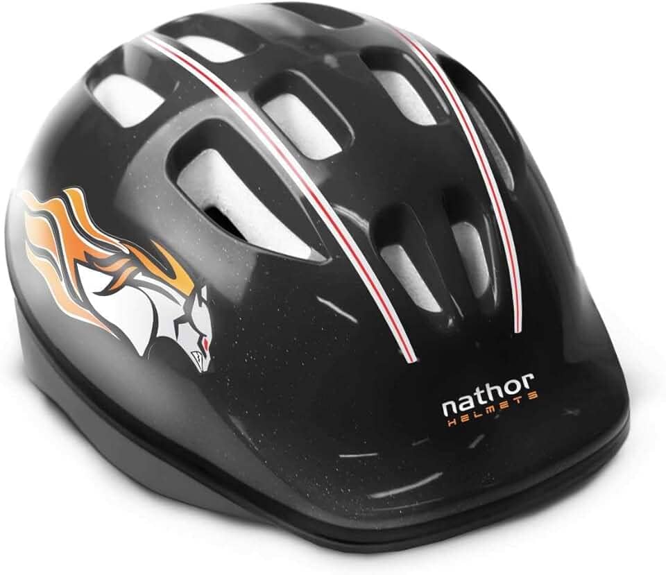 Acessorio Para Bicicleta Capacete Infantil Preto Nathor Preto