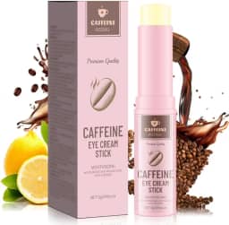 Bastão de cafeína com retinol, ácido hialurônico para olheiras, rugas, creme antienvelhecimento, para inchaço e bolsas reduz as linhas finas