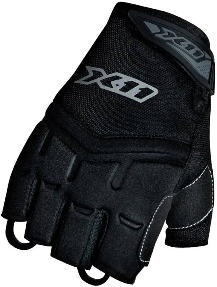 Luva X11 Fit X Unissex Meio Dedo Motociclista Tamanho G