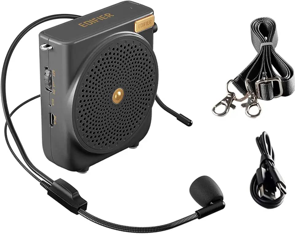 AMPLIFICADOR DE VOZ EDIFIER MF3 - PRETA