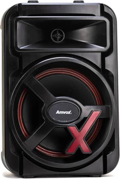 Amvox Caixa de Som Amplificada ACA 251 New X - 250W RMS, Bluetooth, Rádio FM, USB