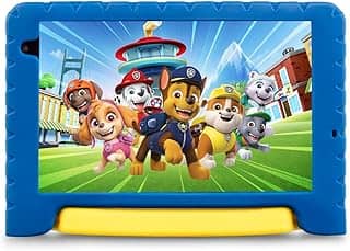 Tablet Infantil Patrulha Canina 8' Wi-Fi 6GB RAM 64GB Android 13 Octa-Core com Capa Resistente, Controle Parental, Câmera Frontal 2MP e Principal 5MP Multi - NB440