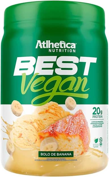 Atlhetica Nutrition Best Vegan (500G) - Sabor Bolo De Banana