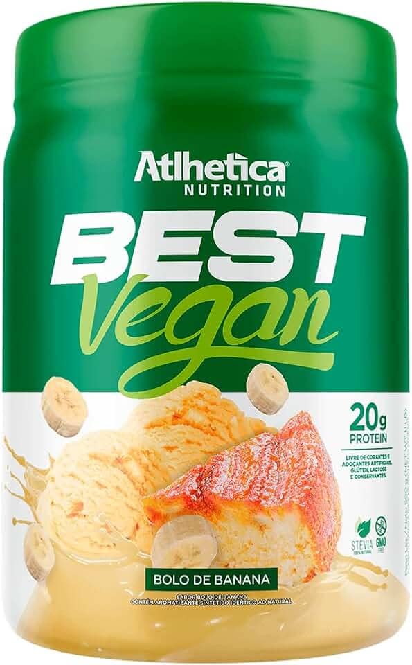 Atlhetica Nutrition Best Vegan (500G) - Sabor Bolo De Banana
