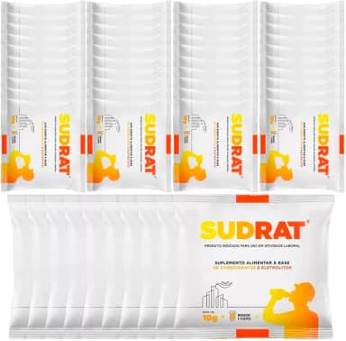 Kit 50x Sudrat Isotonico Repositor Energia Combo 10g Cada - Sudrat (10g, Variados)