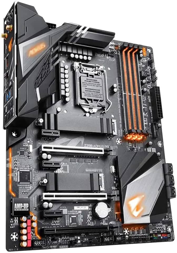 Placa-Mãe ATX LGA1151 Z390 AORUS PRO Wi-Fi, Suporte DDR4, Dual M.2 e Conectividade Avançada para Processadores In tel 8ª e 9ª Geração