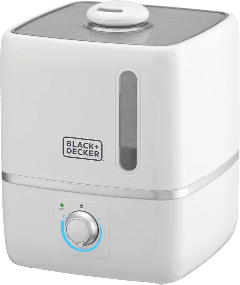 BLACK+DECKER Umidificador de Ar Portátil AIR1000 Capacidade de 2,5L Bivolt