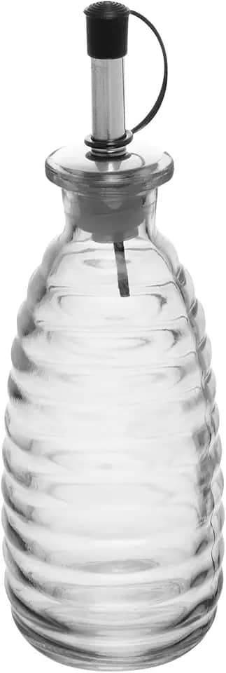 LYOR - Garrafa para Azeite com Dosador Colmeia 270ml Vidro