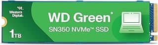 SSD M.2 2280 Western Digital Green SN350 1TB NVME - WDS100T3G0C