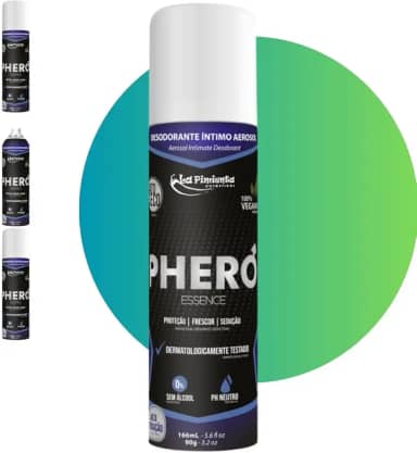 Desodorante Íntimo Masculino Phero Essence Afrodisíaco - 166ml, La Pimienta