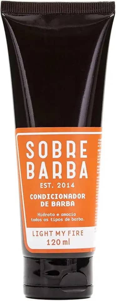 Condicionador de Barba - Light My Fire 120Ml, Sobrebarba, Laranja