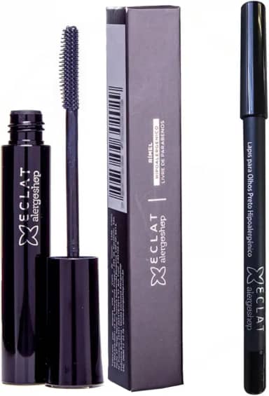 Rímel E Lapis Hipoalergênico Eclat Alergoshop Antialergico