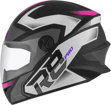 CAPACETE FECHADO PRO TORK R8 PRO FOSCO PRETO - ROSA TAM. 58