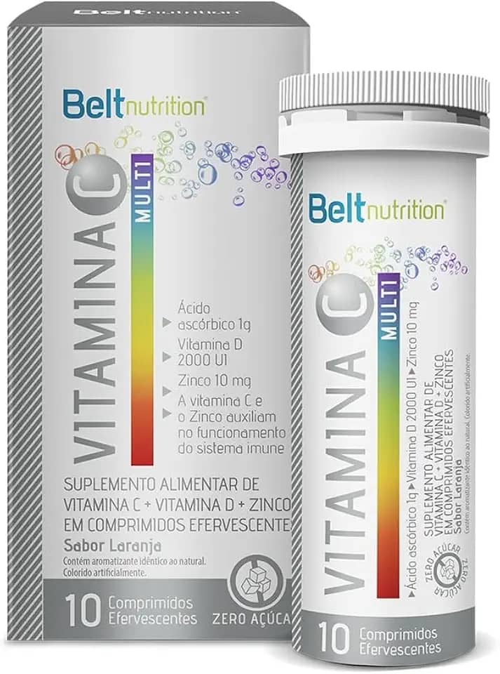 Belt Vitamina C Efervescente Tripla Ação (C+Zinco+D)