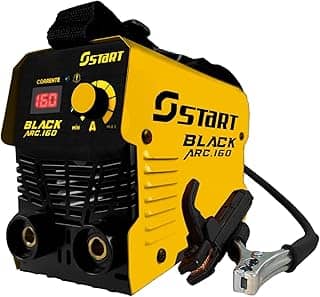 Máquina De Solda Inversora Tig Black Arc Start 160a Serralheiro Mma Eletrodo 220v