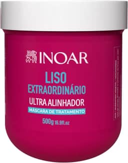 Inoar, Liso Extraordinário Máscara Capilar Antifrizz com Brilho Espelhado 500g