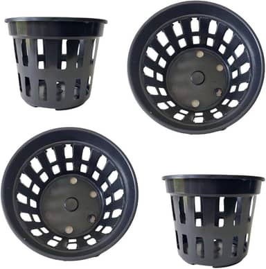 Kit 20 Vasos Vazado Para Plantar Plantas E Orquídeas Vs 15 Plastico Alta Drenagem Plantio Jardim Cultivo