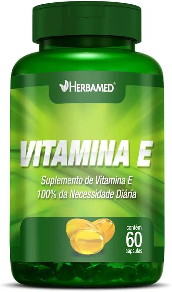 Herbamed Vitamina E - 60 Cápsulas -