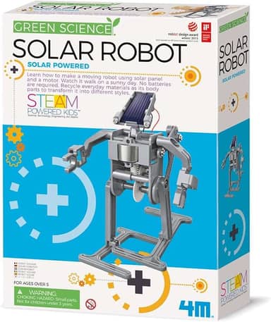 Kidz Labs 4M Robô Solar Green Science, Multicolorido