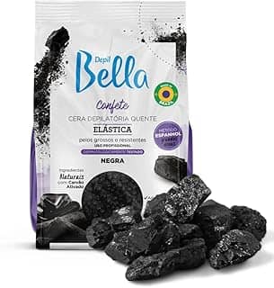 Cera Confete Elástica Negra Depil Bella 1 Kg