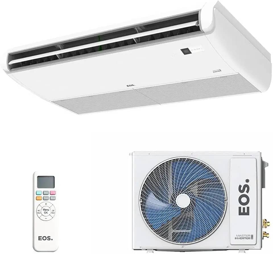 Ar-Condicionado Split Inverter Piso Teto 36000 BTUs EOS Master Inverter Pro Só Frio EASMPT36000F 220V