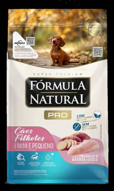 Ração FORMULA NATURAL PRO FILHOTE RACA MINI E PEQ 1KG