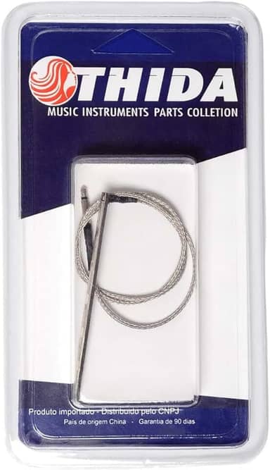 Captador De Rastilho Piezo Ceramico Violão Aço Ou Nylon