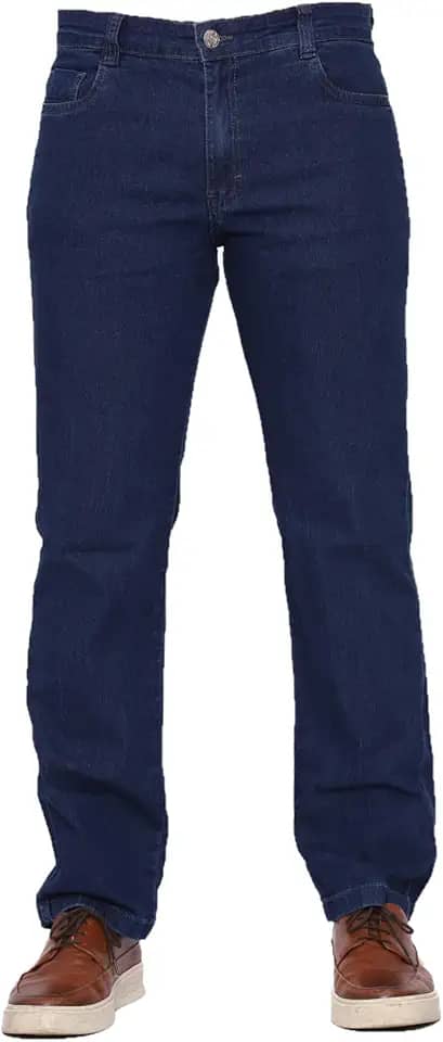 Calça Masculina Jeans Elastano GG Plus Size Malloy