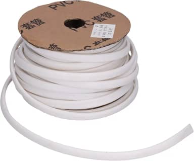 Tubo marcador de fio de PVC, impressão de tubo de PVC flexível e fio rígido universal branco para impressora de tubo
