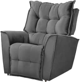 Speciale Home - Poltrona do Papai Reclinável King Veludo Speciale Home