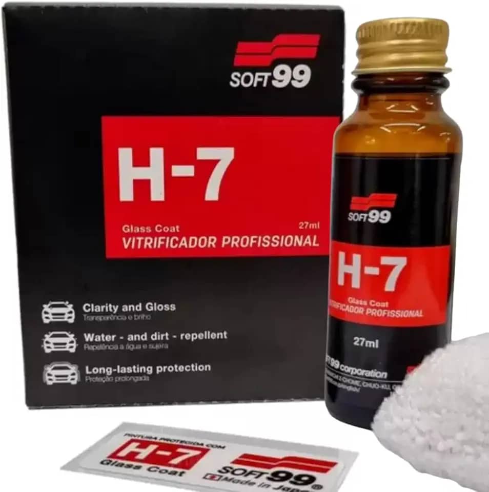 Vitrificador de pintura Glass Coat H7 (27ml)