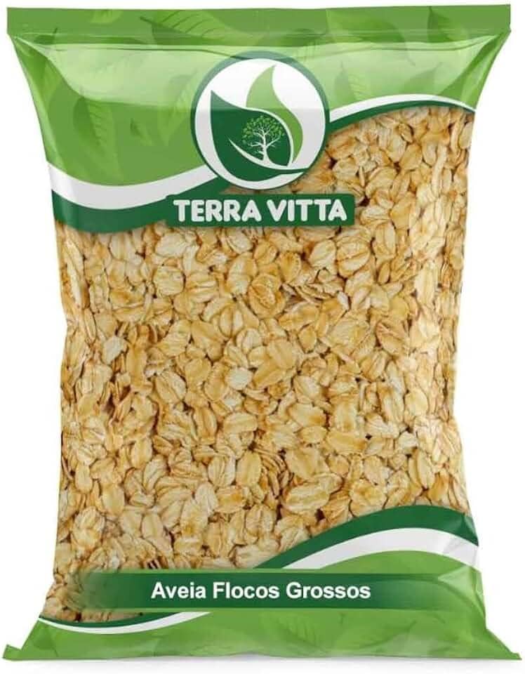 Aveia Flocos Grossos 1Kg