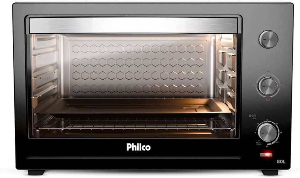 Forno Elétrico 80L Philco 4 resistências PFE80A