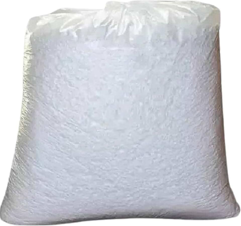 Flocos Isopor Triturado 300 Litros - Enchimento para Puff, Almofada, Colchão e Decoração