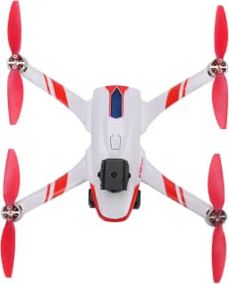 Heayzoki Drone Com Câmera 4K para Iniciantes e Adultos, Quadcóptero Sem Escova de Evitação de Obstáculos de 4 Vias, Rolo de 360 ​​°, de Imagem Aérea Aprimorada para Fotografia Aérea (Vermelho)