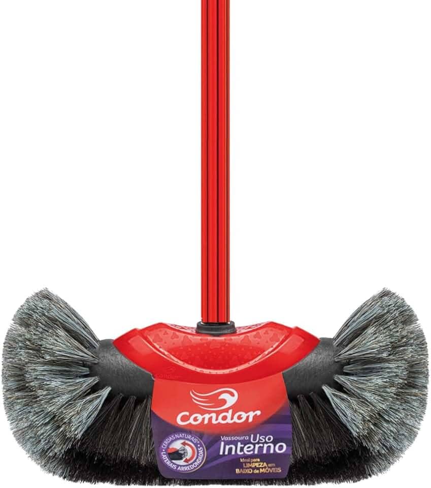 Vassoura De Pelo Natural V2 COM CABO Condor