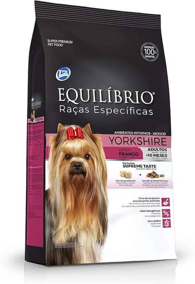 Equilíbrio Yorkshire Terrier Adulto Raças Específicas Para Yorkshire Pequeno Adulto Sabor Frango 2Kg