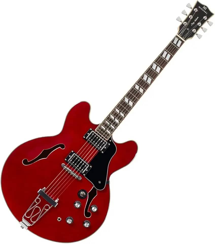GUITARRA HB MICHAEL JAZZ ACTION GM1159N WR