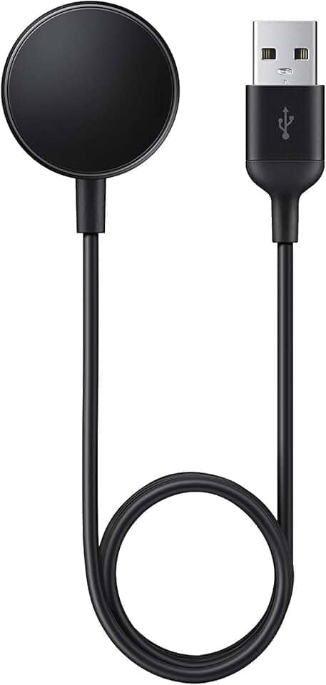 Samsung EP-OR825 Carregador sem fio oficial para Samsung Galaxy Watch & Watch Active2 Preto