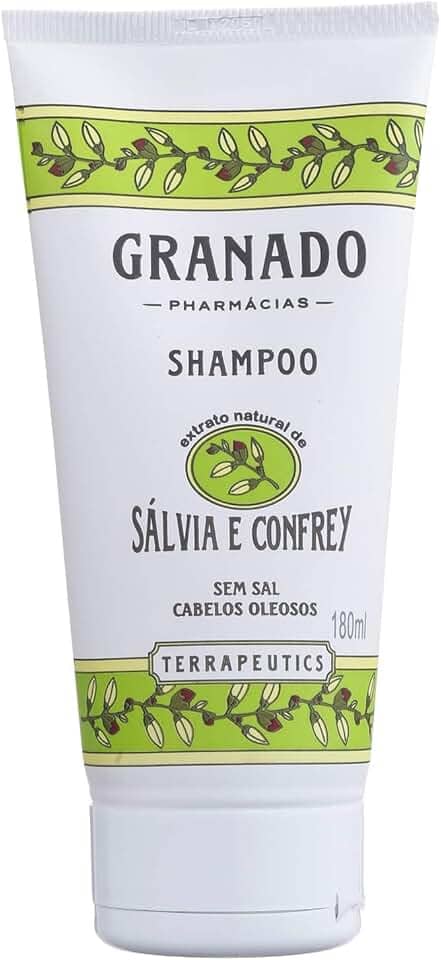 Shampoo Granado Terrapeutics Salvia e Confrei com 180ml