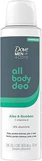 Dove Men+Care All Body, Desodorante Corporal Aerossol, Para o Corpo Todo, Aloe & Bamboo 150ml