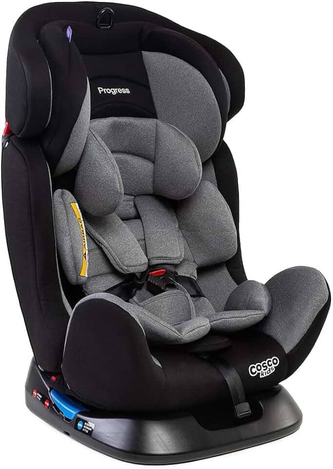 Cosco Kids, Cadeirinha Progress, 0 a 36kg, Cinza Mescla