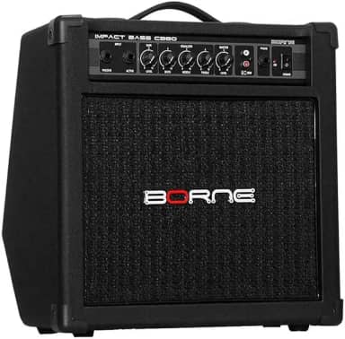 Amplificador Para Contra Baixo Borne Impact Bass CB80 30W Bivolt