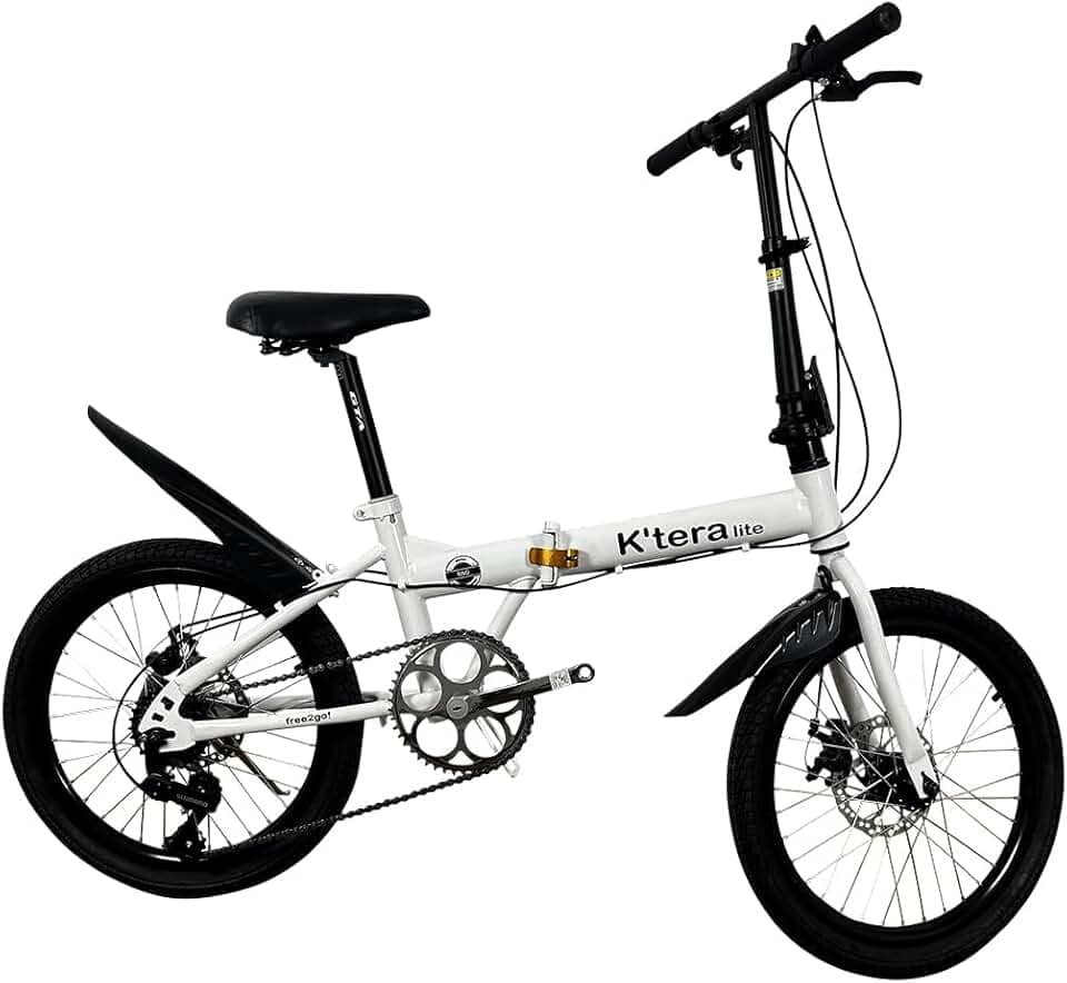 Bicicleta Dobrável Aro 20 7v Freio Disco K'tera Lite