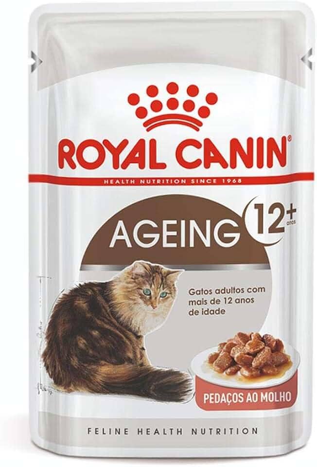 ROYAL CANIN Sachê Ageing 12+ Gatos Adultos, 85G
