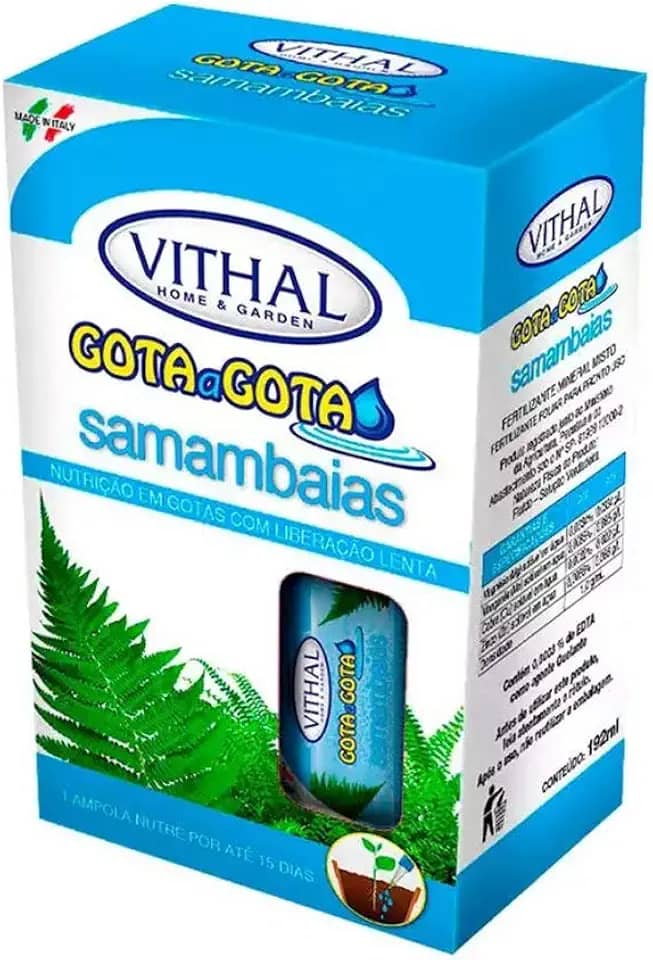 Fertilizante Vithal para Samambaia com 6un